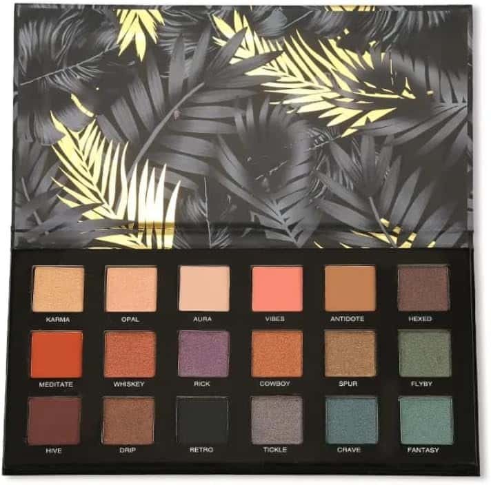 PHOERA 18 Colors Highly Pigmented Eyeshadow Palette - Image 2