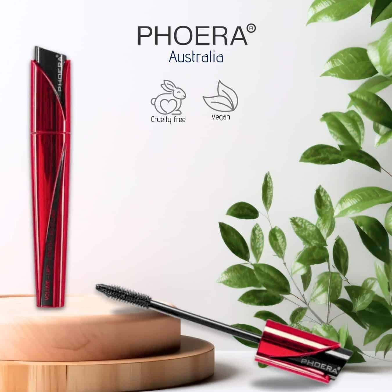PHOERA 9D High Definition Black Mascara - Image 2