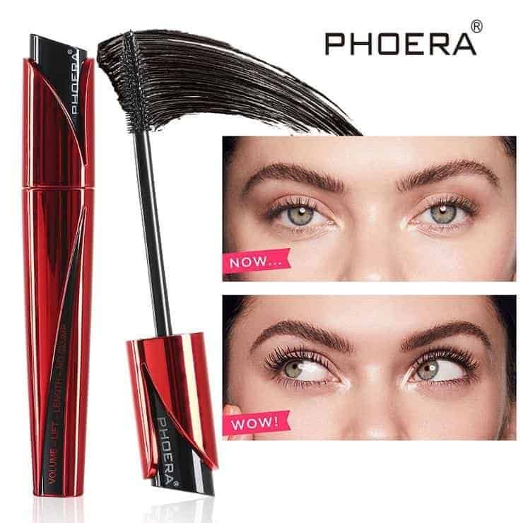 PHOERA 9D High Definition Black Mascara - Image 3
