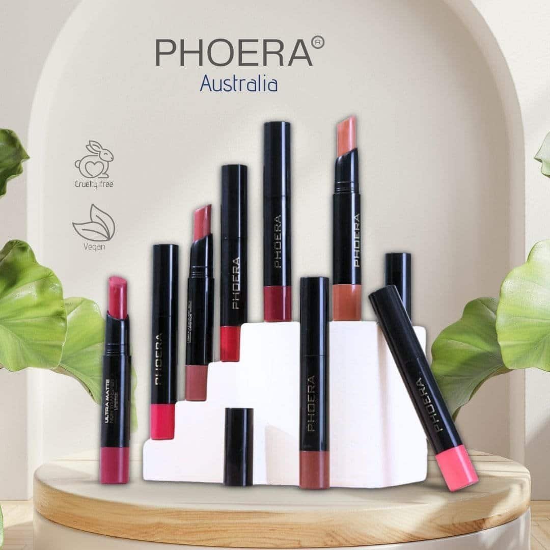 PHOERA Ultra Matte Non Transfer Lipstick - Image 4
