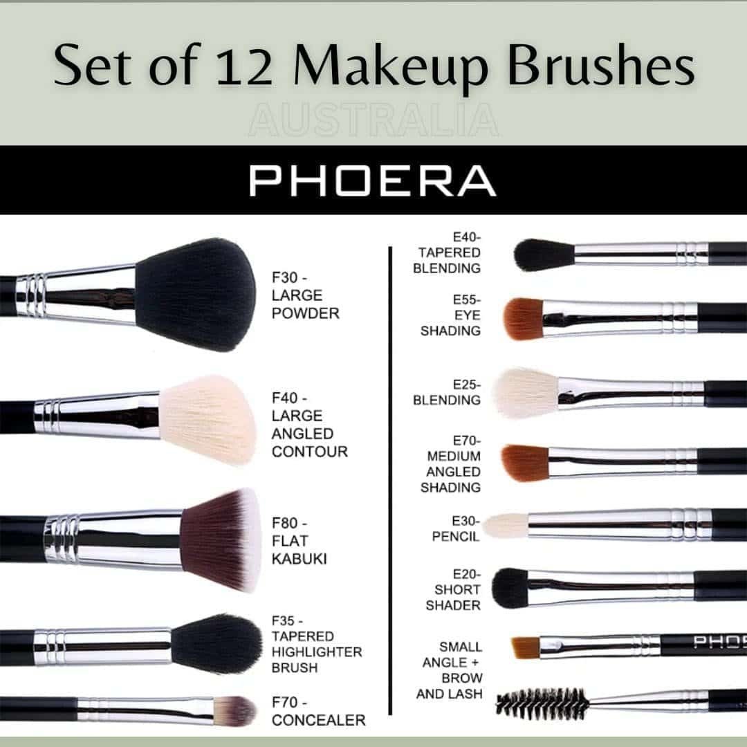 PHOERA Brush Family 12 PCS/SET - Image 2