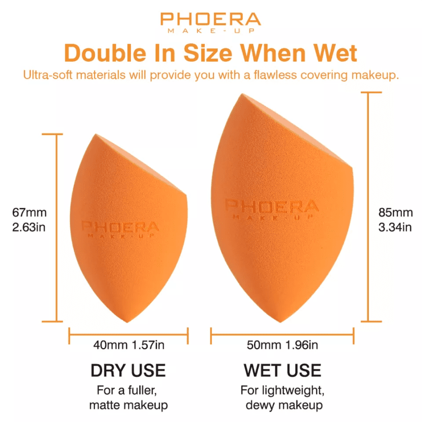 Liquid Foundation & Makeup Blender Sponge Combo - Image 7