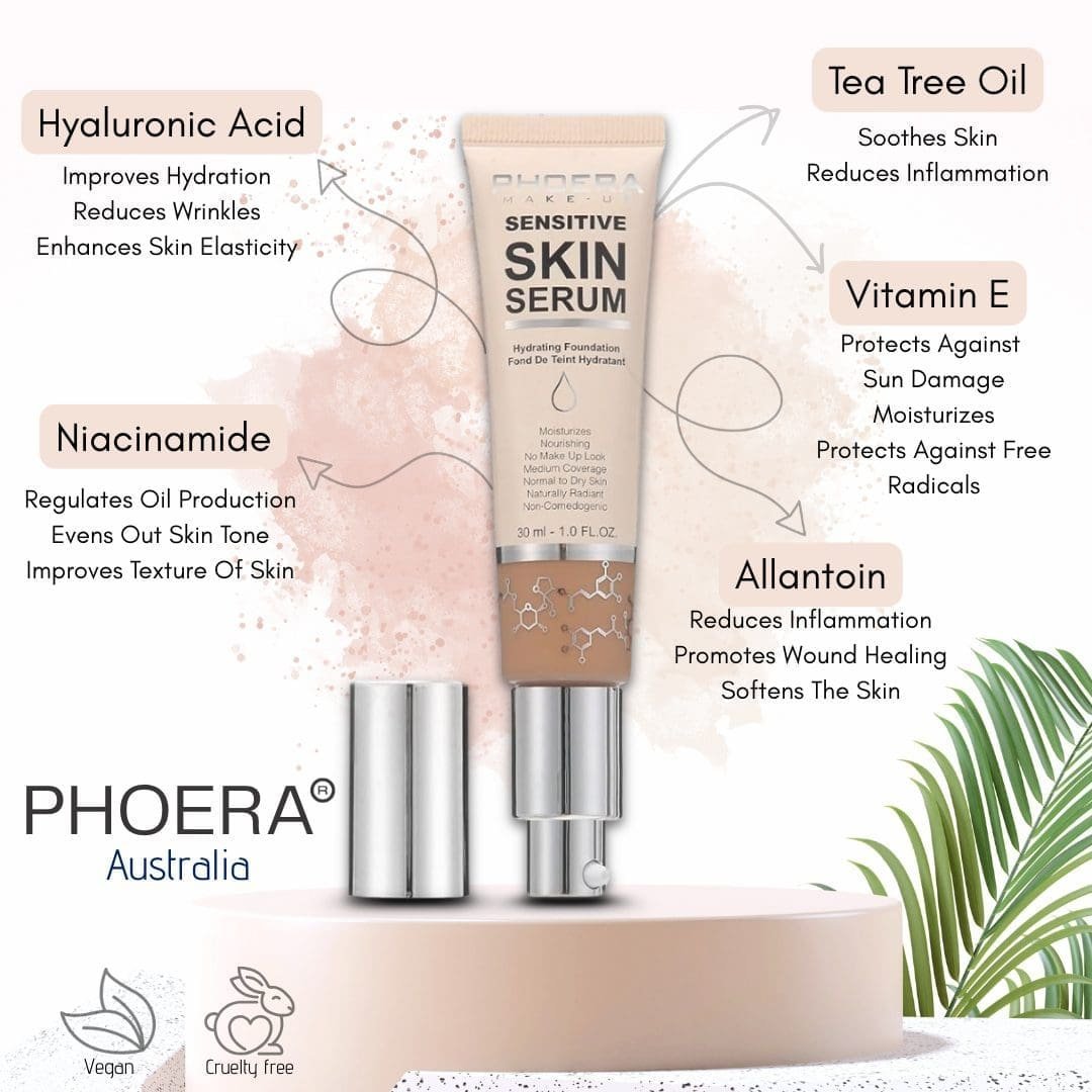 PHOERA Skin Serum Hydrating Foundation - Image 2