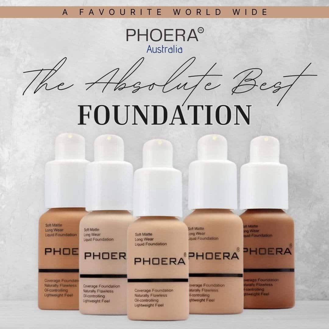 PHOERA Full Coverage Liquid Foundation - Image 3