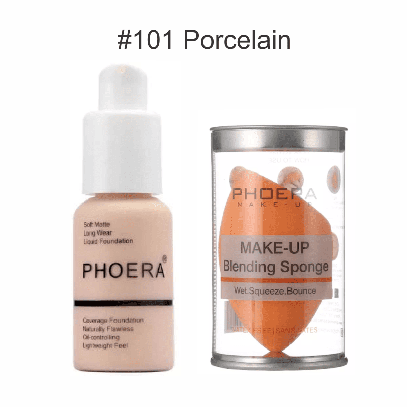 Liquid Foundation & Makeup Blender Sponge Combo - Image 2