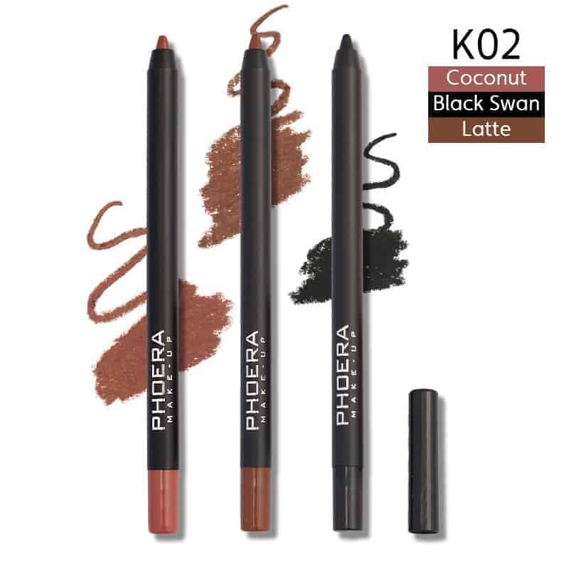 PHOERA Matte Lip & Eyeliner Kit - Image 13