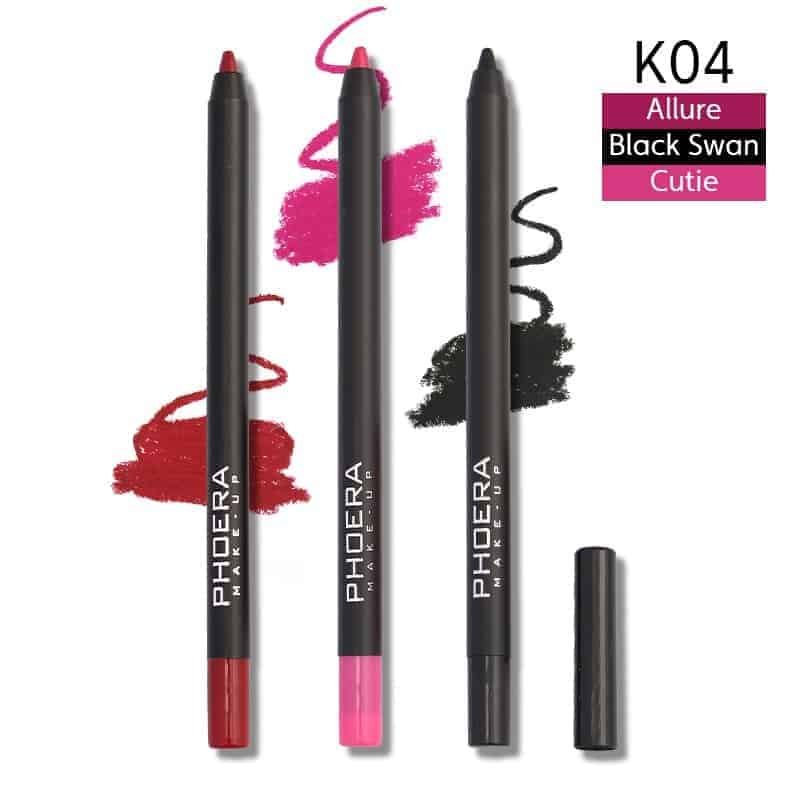PHOERA Matte Lip & Eyeliner Kit - Image 9