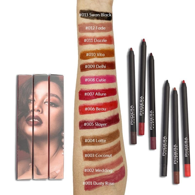 PHOERA Matte Lip & Eyeliner Kit - Image 2