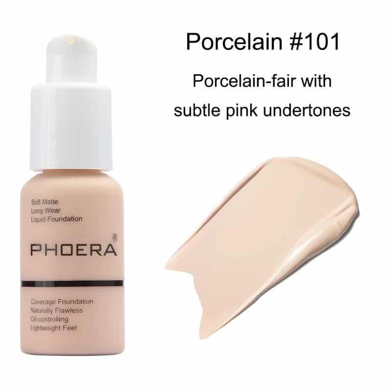 PHOERA Full Coverage Liquid Foundation - Image 9