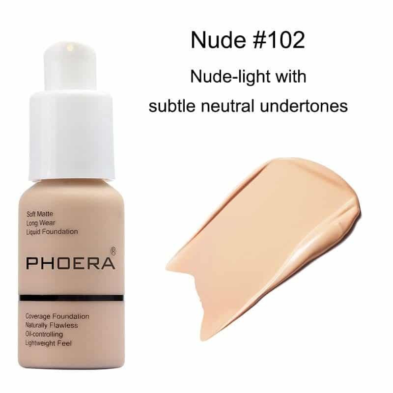 PHOERA Full Coverage Liquid Foundation - Image 10