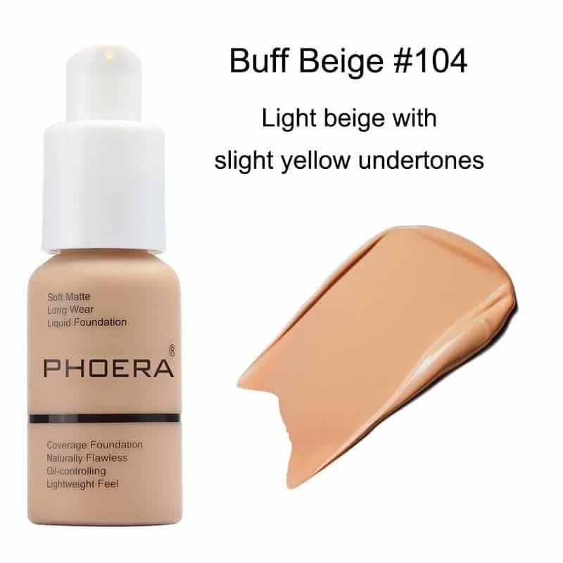 PHOERA Full Coverage Liquid Foundation - Image 12