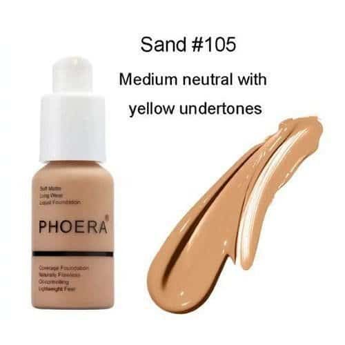 PHOERA Full Coverage Liquid Foundation - Image 13