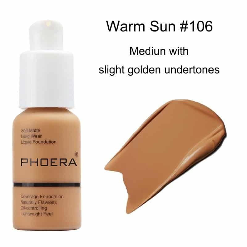 PHOERA Full Coverage Liquid Foundation - Image 14