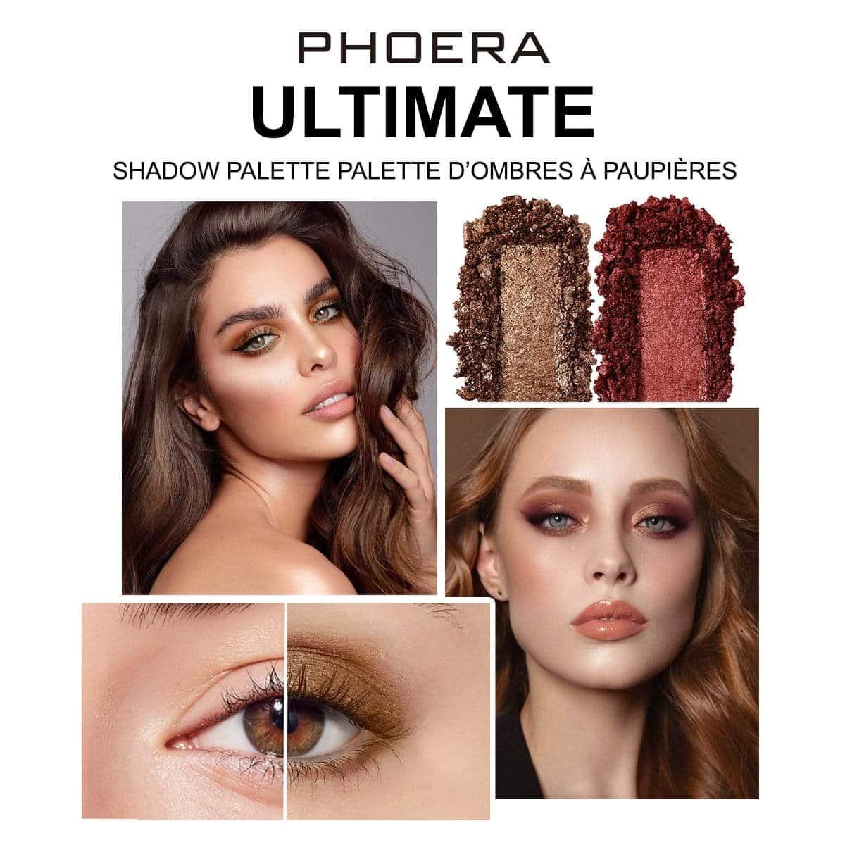 PHOERA Fours Flawless Highly Pigmented Shadow Palette - Image 4